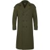 LOticane Men's Oversized Notched Long Faux Wool Blend Trench Coat Single Breasted Knee Length Lapel Winter Jacket