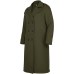 LOticane Men's Oversized Notched Long Faux Wool Blend Trench Coat Single Breasted Knee Length Lapel Winter Jacket